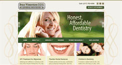 Desktop Screenshot of docbrucedds.com